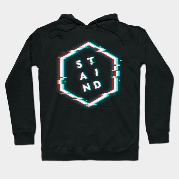 STAIND POLYGON GLITCH Hoodie by BELLASOUND